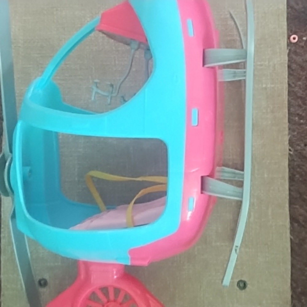 Barbie helicopter